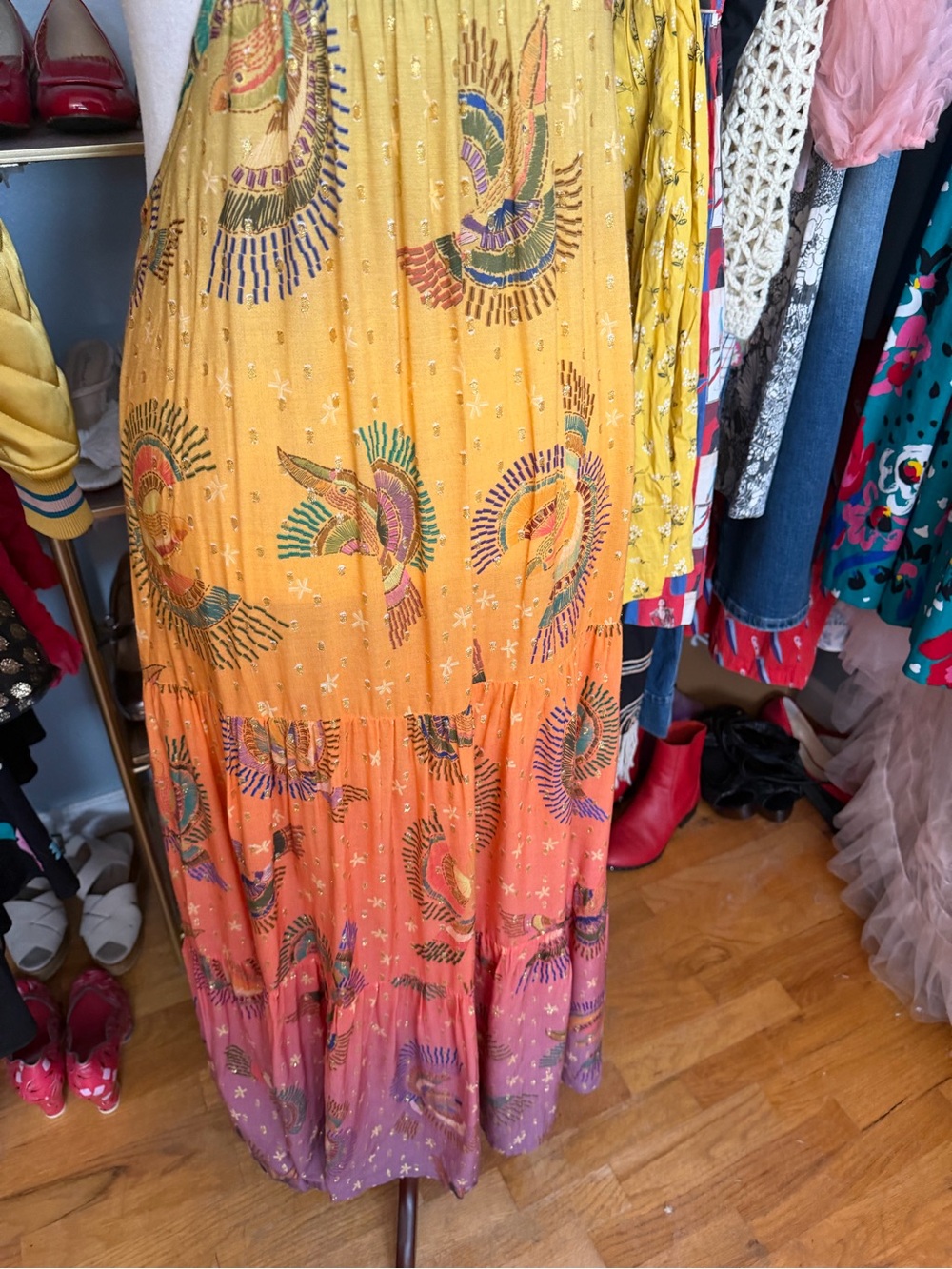 Farm Rio Bird Maxi - Size Large - Picture 8 of 12